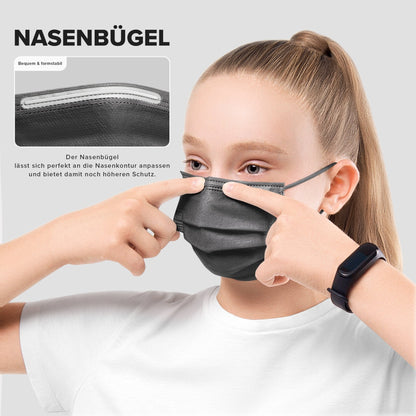 50 X HARD Medizinische Maske TYP IIR- Kleine Größe - für Kinder - Hard-Germany